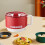 Ηλεκτρική χύτρα Quinlirra, χύτρα ramen, μίνι φορητή πολυλειτουργική χύτρα για ζυμαρικά, 5