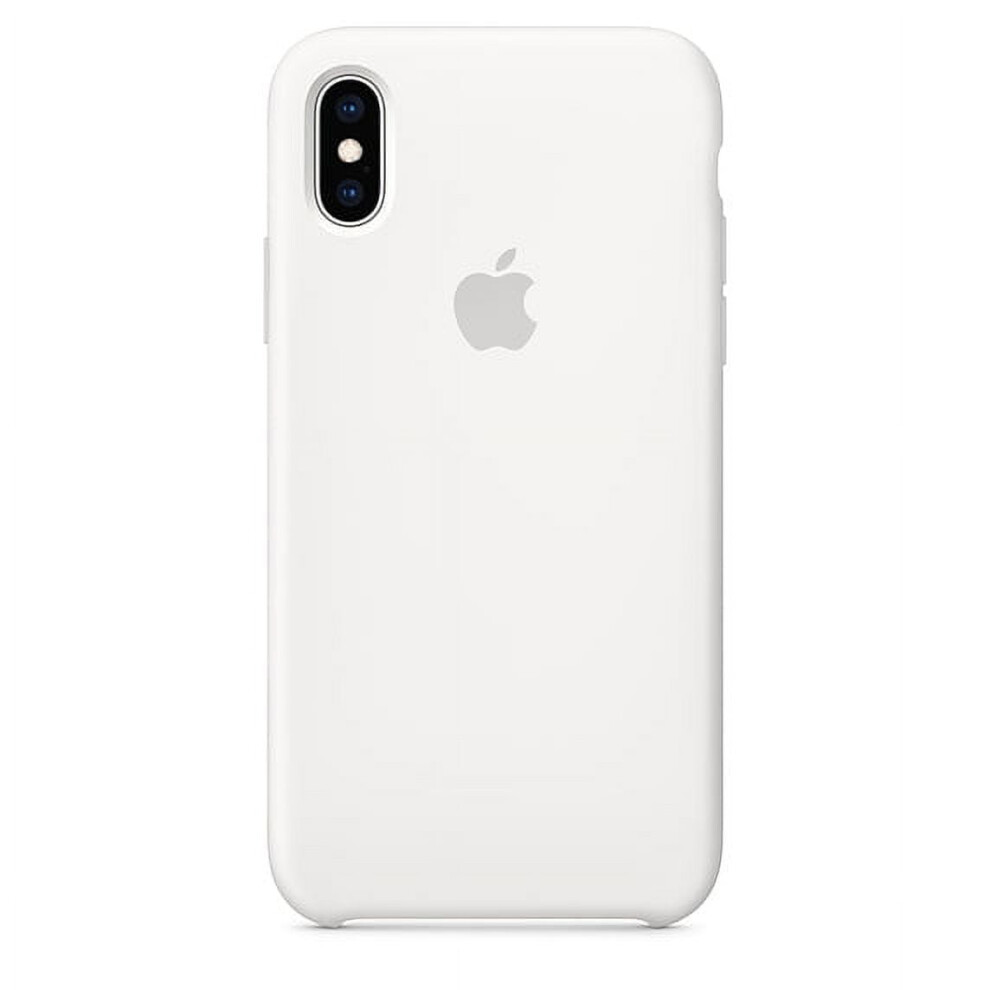 Silicone Case For Compatible With Iphone Xs - White 9395123084428