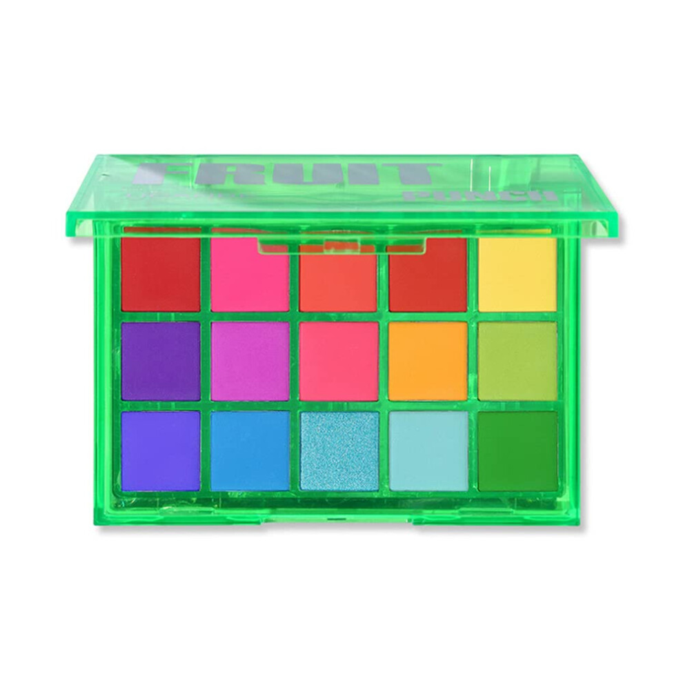 15 Color Green Eyeshadow Palette with Matte and Shimmer Shades,  Pigment and Smooth Blend