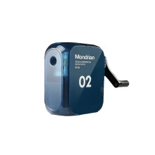 Bocqde Back to School Pencil Sharpener, Hand-cranked Sketch Pencil Sharpener for Art Students, Quick & Special Design