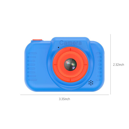 Jacenvly Kids Mini SLR Ψηφιακή Φωτογραφική Μηχανή HD με Διπλό Φακό, Εγγραφή & Φωτογραφία, 2