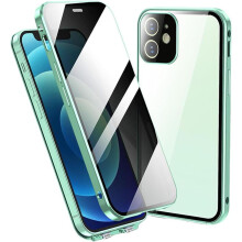 Criterion Phone Privacy Case med skärmskydd, magnetiskt skal kompatibelt med iPhone 16, inbyggt integritetsskydd