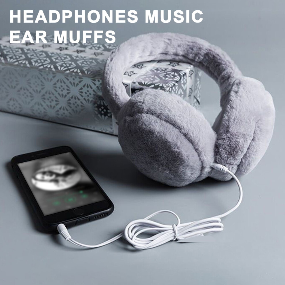 Susuchens Wired Kids Headphones With Microphone Volume Limiting 85Db Hifi Sound Quality 3.5Mm Jack Plush Earphones White 9340258958861