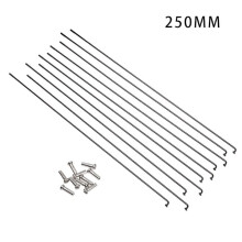 10 pcs Bicycle Spokes Mountain Road Bikes 250MM 250MM