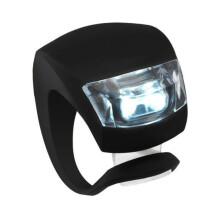 2Bike zadní světlo USB dobíjecí výstražné světlo LED zadní světlo cyklistické světlo pro horské silniční kolo (černé)
