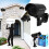 Dummy Fake Camera, Surveillance Security Camera, Indoor Outdoor Camera, with One LED Light, 2 Pack 7