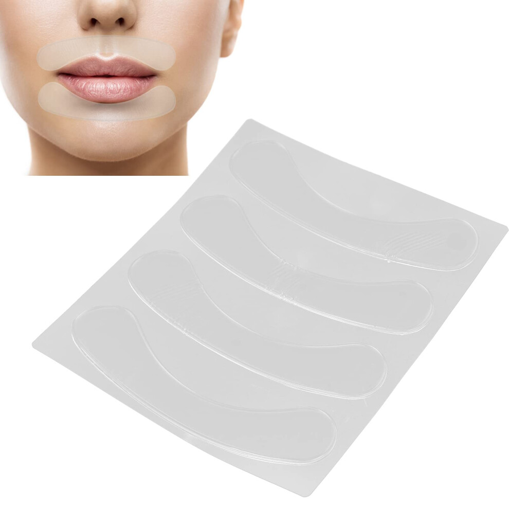 Silicone Wrinkle Patches for Lips and Forehead, Reusable Transparent AntiWrinkle Face Pads