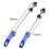 2x σουβλάκια τροχού ποδηλάτου, πλήμνη γρήγορης απελευθέρωσης, μπροστινό πίσω 3