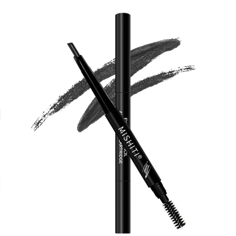 Waterproof Long Lasting Dual End Eyebrow Pencil with Precise Shaping Tip for Natural Full Brows