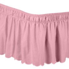 Couvre-lit élastique uni, tablier de lit anti-poussière, sans jupe de lit