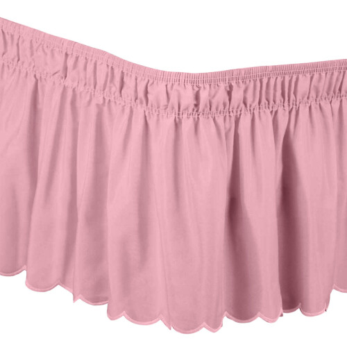 Couvre-lit élastique uni, tablier de lit anti-poussière, sans jupe de lit