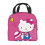 Γυναικεία τσάντα φαγητού Hello Kitty με φερμουάρ, αδιάβροχη και επαναχρησιμοποιήσιμη, 3