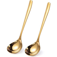2er- oder 4er-Set Suppenkellen/Saucenkellen aus Edelstahl 304, kleine Servierkellen, Soßenlöffel, Suppenkellen – 20 cm