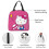 Γυναικεία τσάντα φαγητού Hello Kitty με φερμουάρ, αδιάβροχη και επαναχρησιμοποιήσιμη, 7