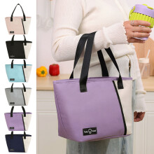 Sac repas Maxiaoxia, sac à lunch portable et tendance, sac de pique-nique, sac isotherme pour les repas de bureau, idéal pour l'école, le travail