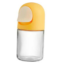 Pot à épices/distributeur de sucre portable rechargeable, récipient à épices transparent et multifonctionnel pour le plan de travail et le