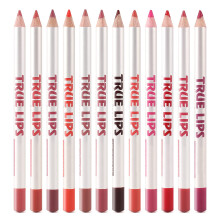 12 Colors Lip Liner Pencil Set – Long Lasting Waterproof Lip Contouring Makeup