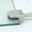 Support de fixation pour paroi en verre 14 x 80 mm XL 6
