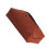 Distributeur de mouchoirs de bureau rectangulaire en cuir PU 1