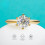 Δαχτυλίδι αρραβώνων Charvano1Kat Moissanite - Ασήμι 925, κατάλληλο για γάμους και ειδικές 2