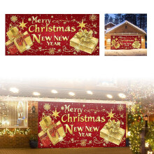 Répandez la joie de Noël avec notre superbe banderole de garage ! Vivez les fêtes chez vous !