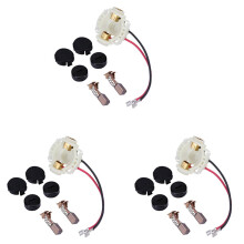 Set di 3 spazzole di carbone + cappucci + copri-cappucci + porta-spazzole per 638921-2 638448-2CB430BGA450BGA452BJS160