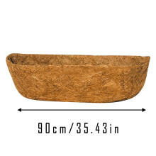Coco Liner Roll, 100% természetes kókuszrostból készült függőkosár-bélés virágokhoz/zöldségekhez, 36 hüvelykes
