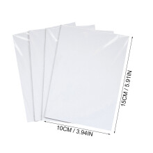 Clearance! 100 Sheets 6" Glossy Photo Paper (200Gsm) for Inkjet, Compatible with Kaireo Printers, High Premium Quality for Home DIY, Office & Craft