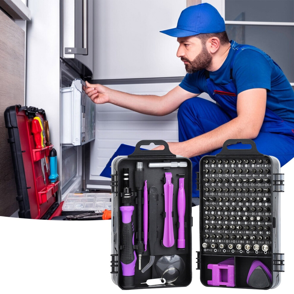 Flohua 115-In-1 Screwdriver Set, Compatible With Iphone & Electronics - Christmas Clearance Gift For Women 9423501793065