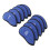 10pcs Blue Golf Club Head Covers Set Breathable Mesh with Soft Lining 12