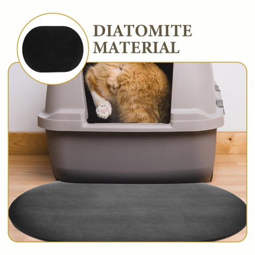 Eease Pet Food Bowl Mat, Επαναχρησιμοποιήσιμο μαξιλάρι για μπολ γάτας, Αντιολισθητικό 1