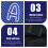 10pcs Blue Golf Club Head Covers Set Breathable Mesh with Soft Lining 3