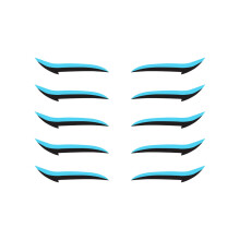 Eyeliner Stickers Self Adhesive Double Eyelid Waterproof Reusable Glitter for Eye Makeup
