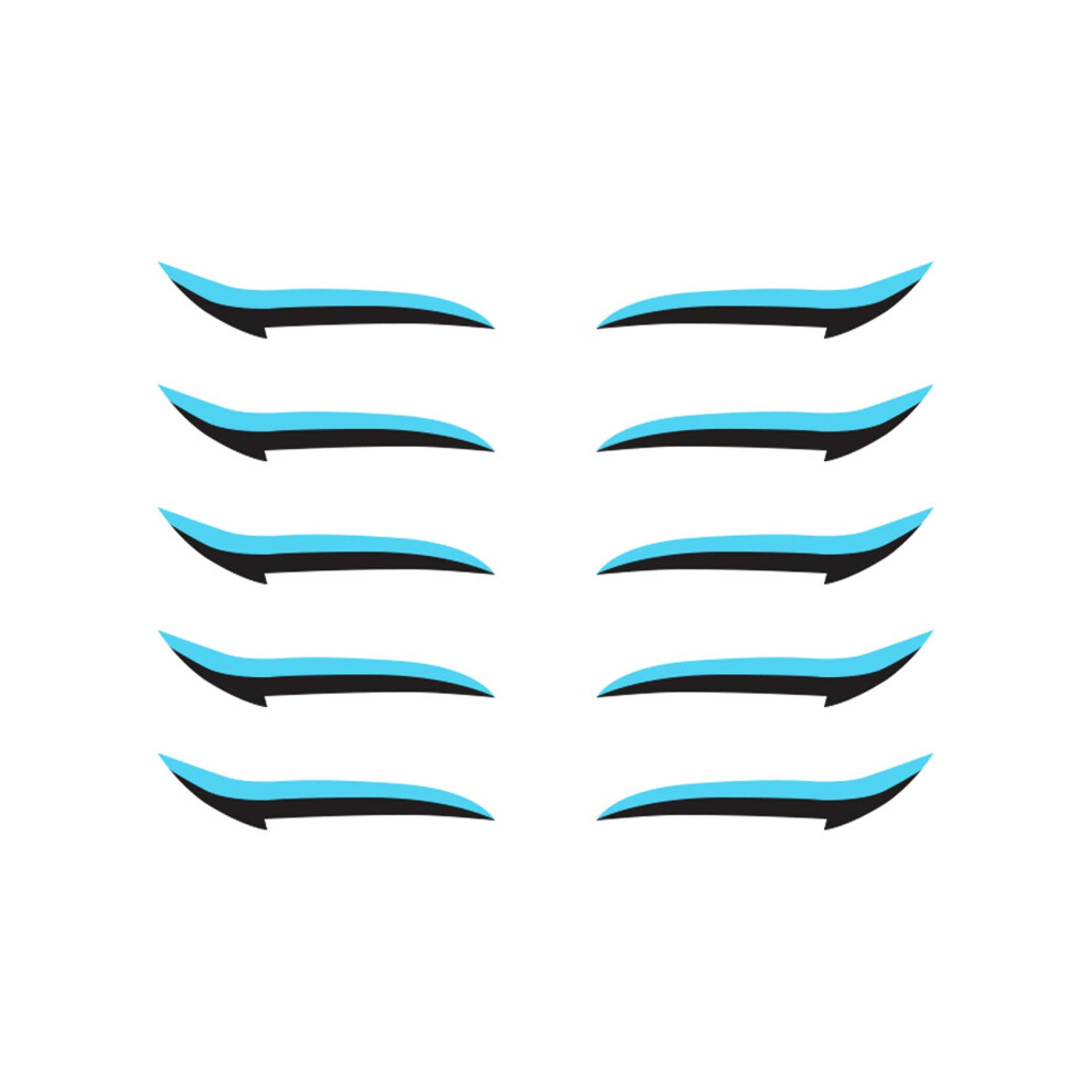 Eyeliner Stickers Self Adhesive Double Eyelid Waterproof Reusable Glitter for Eye Makeup