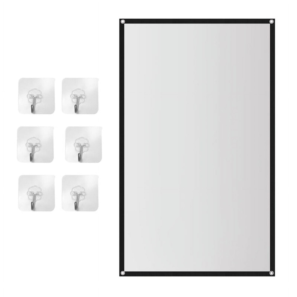 Portable Projector Screen For Home Theater Outdoor Hd Foldable Anti- (72Inch) White 9389440837874