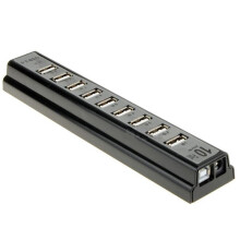 10-Port High-Speed USB 2.0 Hub Erweiterung + Netzteil für Notebook-PC