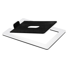 Desktop Speaker Stand,External System Monitor Computer Speaker Bracket Holder for Small Speakers & Medium 2”-4” Studio Monitors Active Speaker