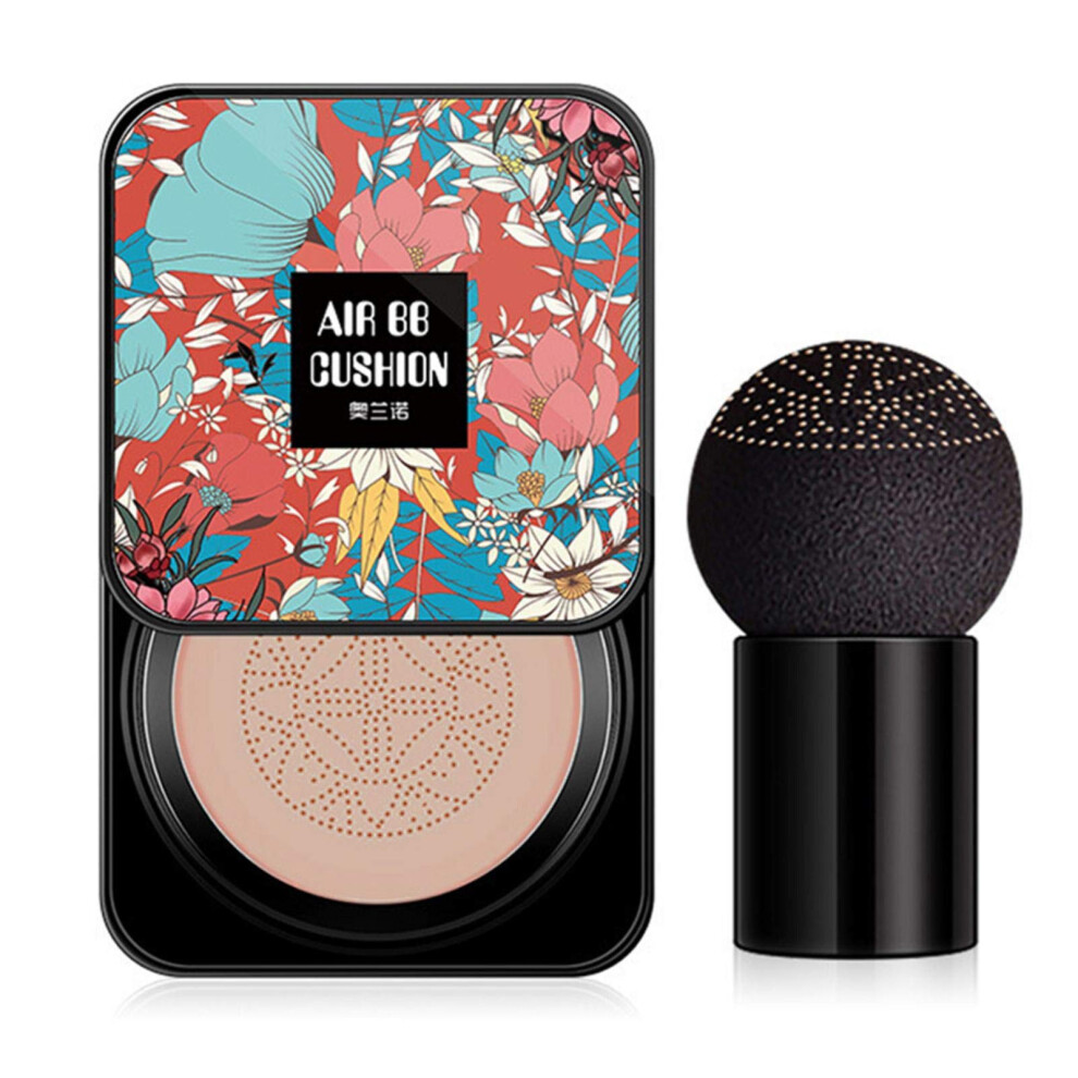 Cream Air Cushion Bb Mushroom Head Foundation With Moisturizing Concealer And Natural Finish