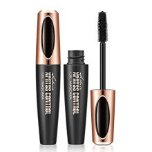 Waterproof Volumizing Mascara with Flexible Curling Brush for Long Lasting Full Lashes