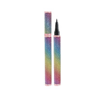 Waterproof Black Liquid Eyeliner Pen QuickDry Smudge Proof LongLasting Precise Light Yellow