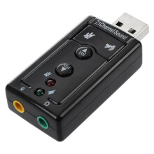 7.1-Kanal USB-Audioadapter für externe Soundkarten