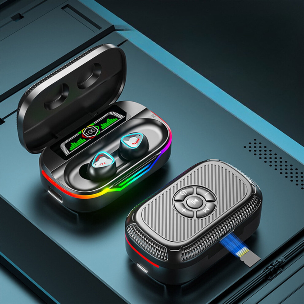 Lulshou Bluetooth Headphones, Wireless Earphones With Rgb 600Mah Battery, Mp3 Playback, Compatible With Devices Light 9048212145288
