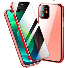 Criteriont Telefoncover med Skærmbeskytter, Magnetisk Privacy Cover til kompatibel med iPhone 16