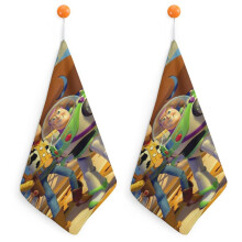 Serviettes de toilette Toy Story pour la salle de bain, serviettes en coton douces et absorbantes pour le visage, idéales pour le spa, la salle de