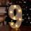 Guirlandes lumineuses LED numériques de Noël 1