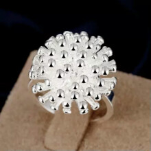 RSAMD 925 sterling Silver for women big charms Rings wedding cute party free shipping-10