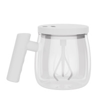 Tasse mélangeuse électrique YOBOLK - Mug auto-mélangeur automatique pour café et chocolat chaud, compatible avec les rangements et accessoires de
