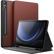 Husă compatibilă cu Samsung Galaxy Tab S9FE de 10,9 inci cu suport pentru S Pen, husă de protecție subțire cu suport Folio pentru tabletă,