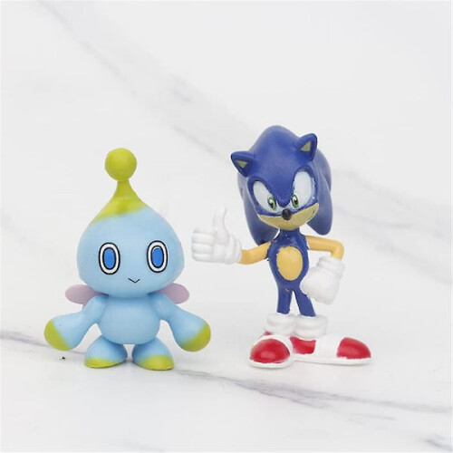 12 τεμάχια Sonic Φιγούρες Δράσης για Παιδιά και Ενήλικες, Φιγούρες Κινούμενων 2