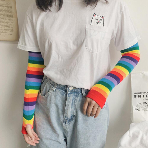 Manicotti protettivi Orchip Rainbow per uomo e donna. 2